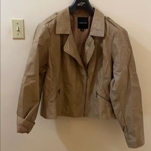 Tan Plether Jacket